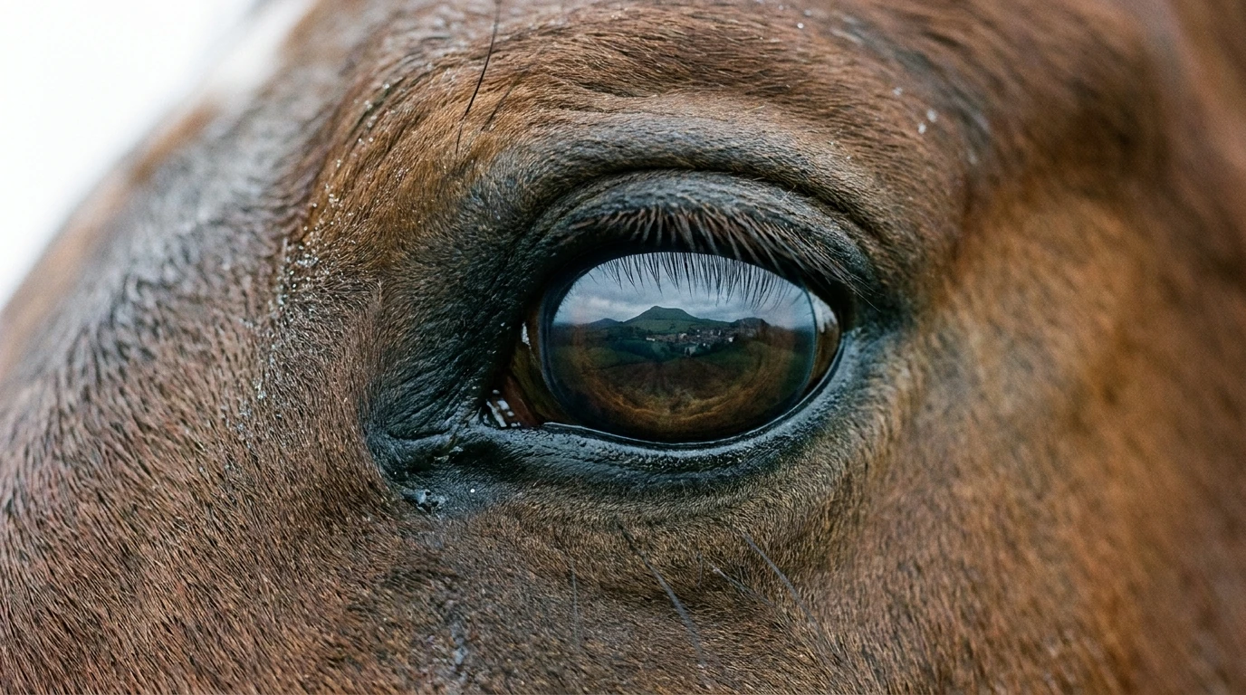 Un regard de cheval au Domaine du garay, Yssingeaux